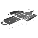 Seizmik UHMW Skid Plate Kit with Integrated Tree Kickers/Rock Sliders 76-10166