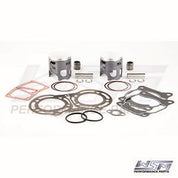 WSM Top End Rebuild Kit For Yamaha 350 Banshee 87-06 Forged Long Rod