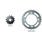 SUNSTAR Front and Rear Steel Sprocket Kit for OFFROAD HONDA XR70R 2000-2003