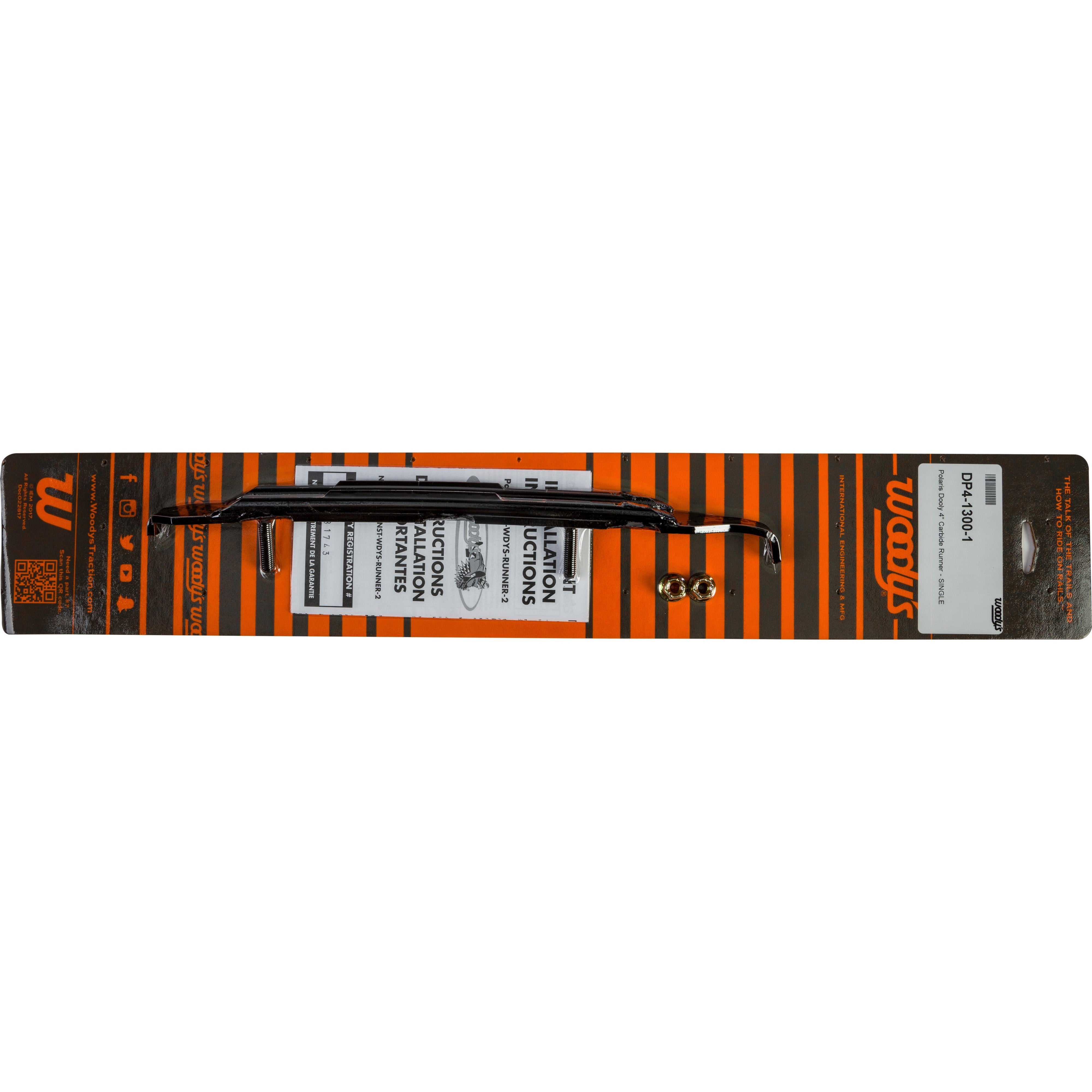 10/PK 4" DOOLY 1300 POL