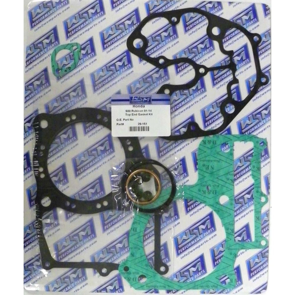 WSM Top End Gasket Kit For Honda 500 Rubicon 01-14 29-151