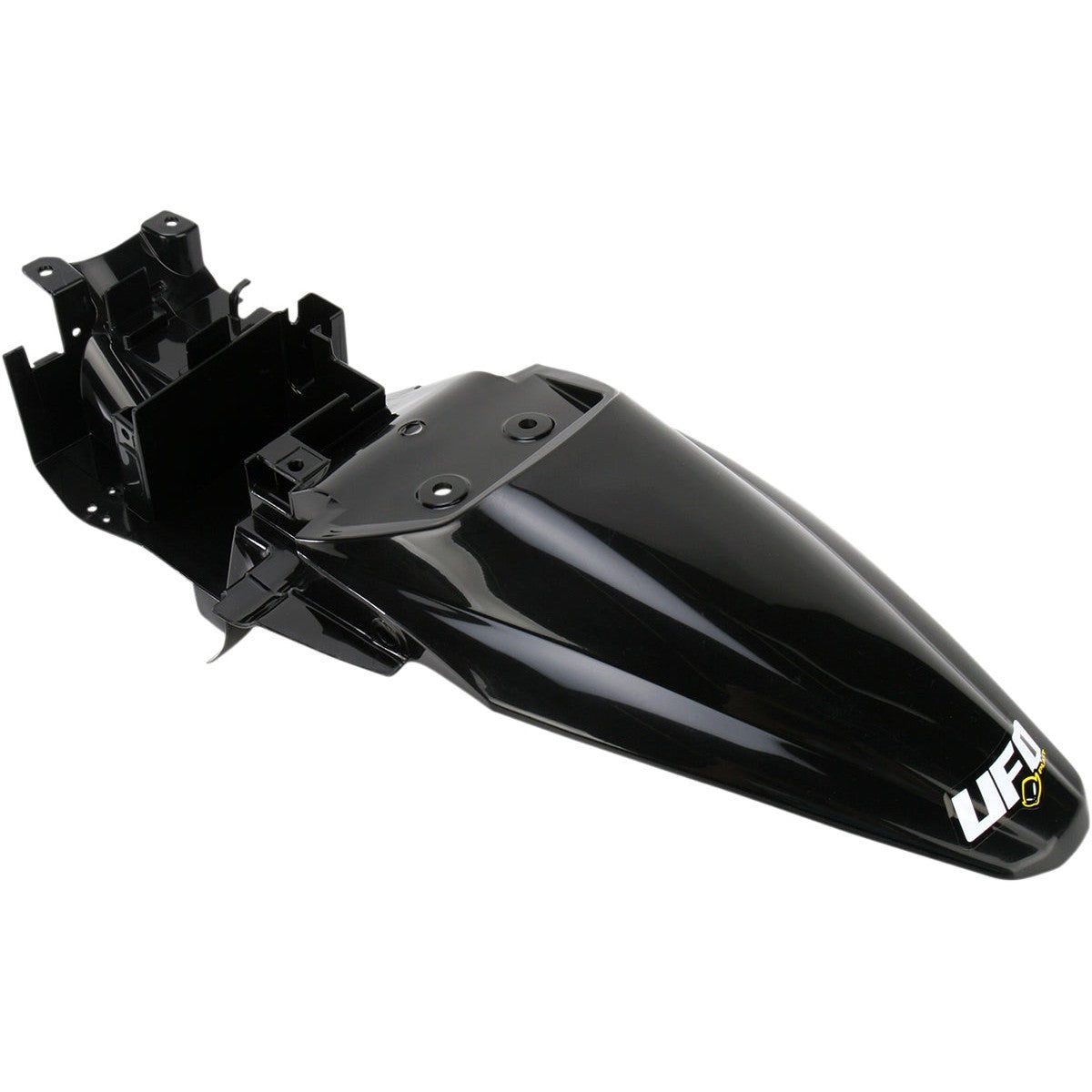 UFO PLASTICS KA04715-001 REAR FNDR KLX110 BLK