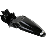 UFO PLASTICS KA04715-001 REAR FNDR KLX110 BLK