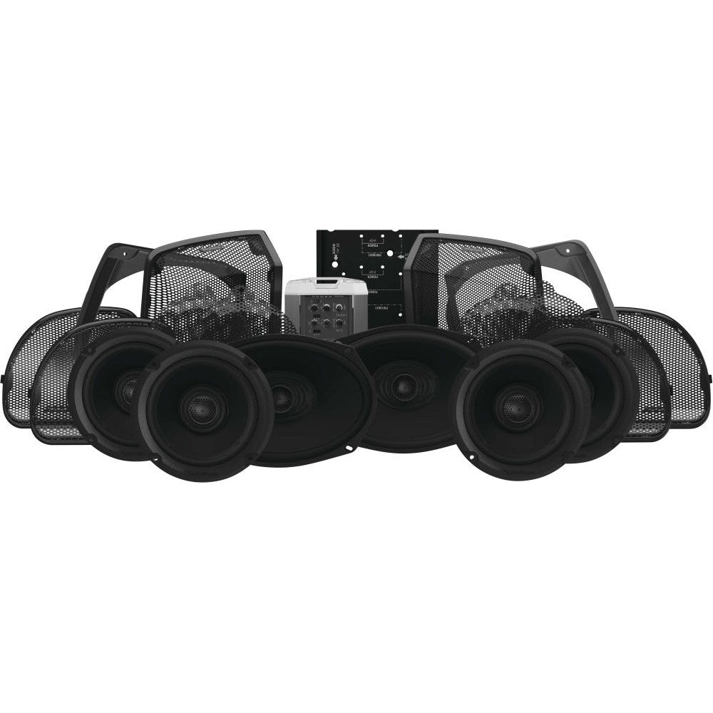 Rockford Fosgate Audio Kit 6 Speaker and Amp Kit Black HD14U-STAGE3