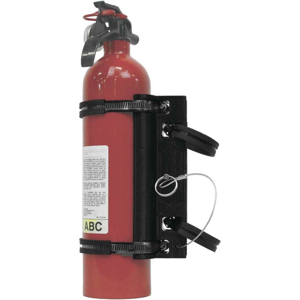 ATV/UTV Tek Elite Series Universal Fire Extinguisher Mount Black