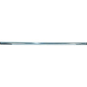 Emgo - 07-12567 - 1in. Street Broomstick Handlebar, Chrome