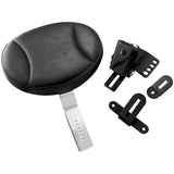 Harley FLHR Road King 1997-2014Plug-In Driver Backrest Front Black by Kuryakyn