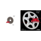 Kit de piñón delantero y trasero compatible con Street SUZUKI GSX-R1100 89-92