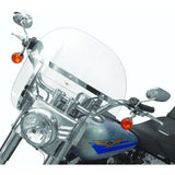 National Cycle Clear SwitchBlade Chopped Quick Release Windshield With Mount Kit, Straight Forks