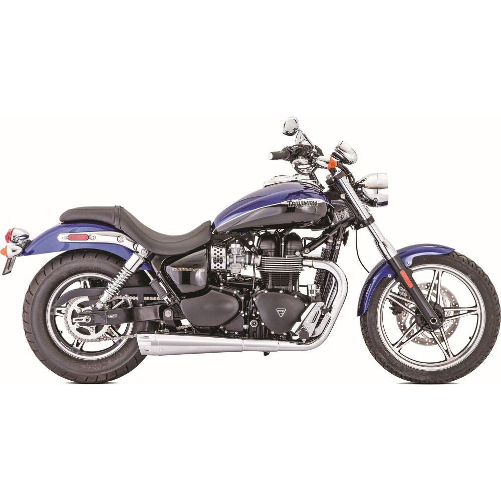 Freedom Performance Combat 4.5" Slip-On Exhaust Chrome With Chrome Tip TR00005