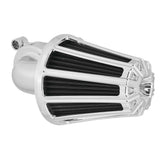 Arlen Ness Chrome 10-Gauge Monster Sucker Air Cleaner Kit 81-030