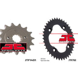 Front & Rear Sprocket Kit for SUZUKI LT-Z400 K9,L0,L1,L2 Quadsport 09-12