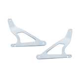 Kuryakyn Driver Passenger Backrest Fixed Mount Chrome Harley Dyna 2006-2017