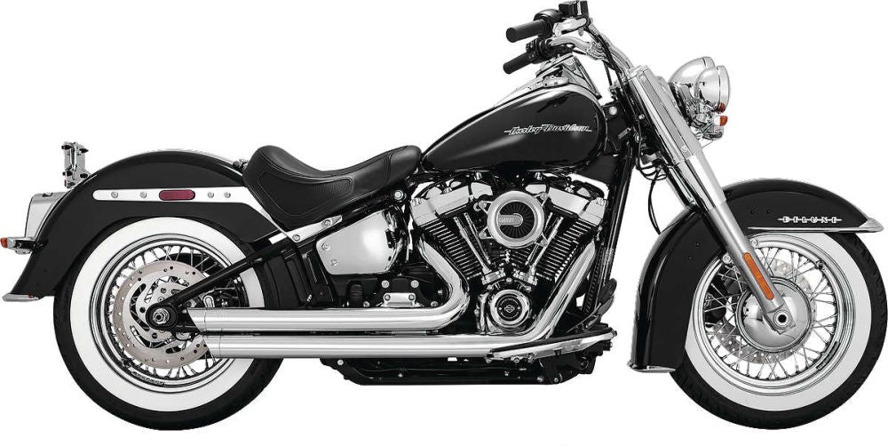 Vance And Hines Big Shots Staggered Chrome With Fuelpak FP4