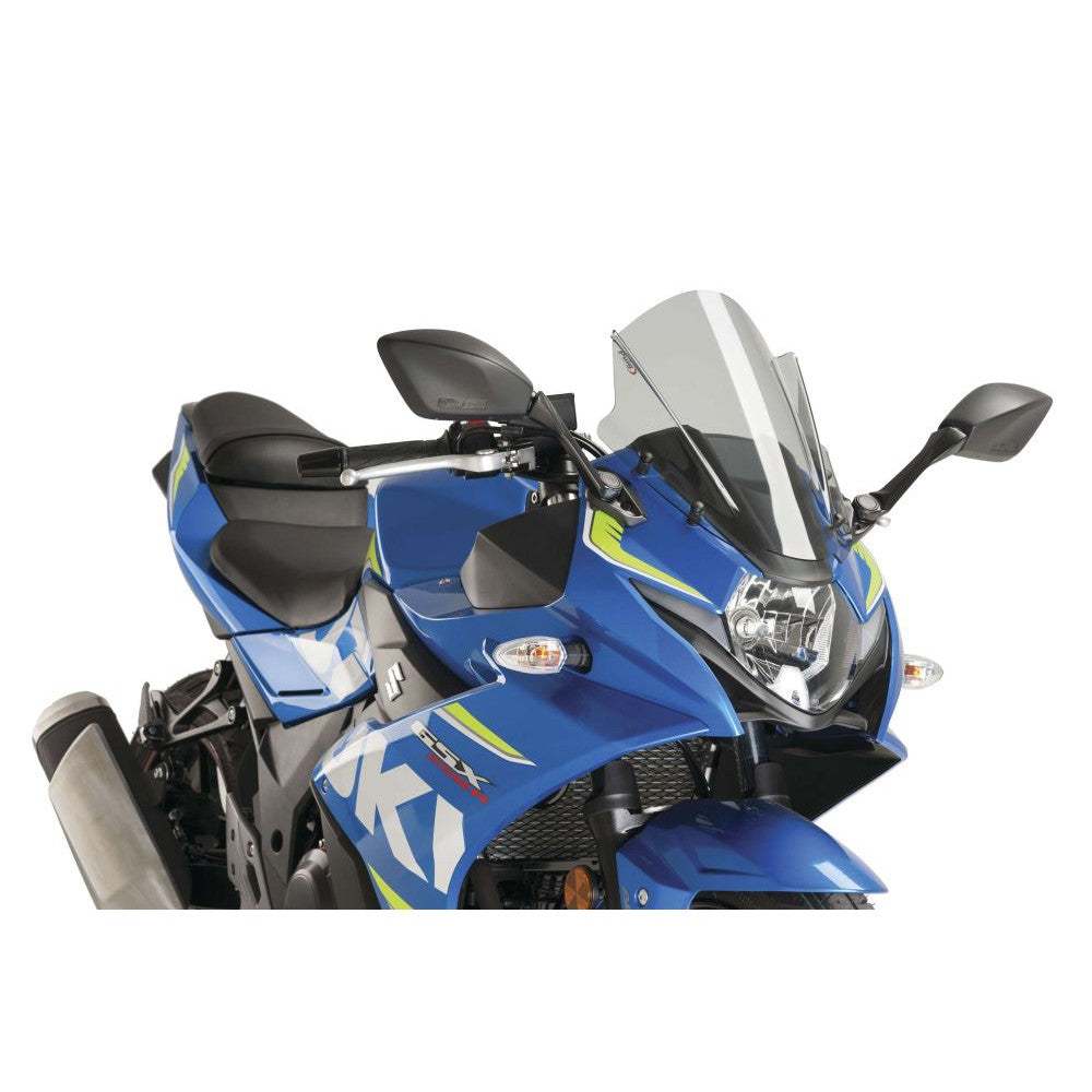 Puig Universal Windshield Racing Smoke - 9722H
