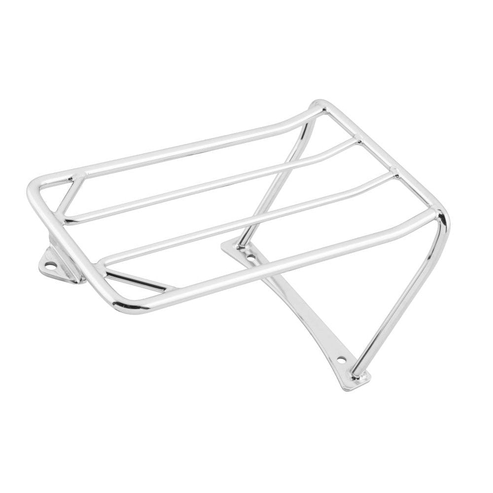 Bikers Choice Luggage Rack For - 301022 2-Up Seat Chrome