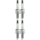 Set of 4 NGK Standard Spark Plugs for Kawasaki KFX450R 2014-2008 Engine 450cc