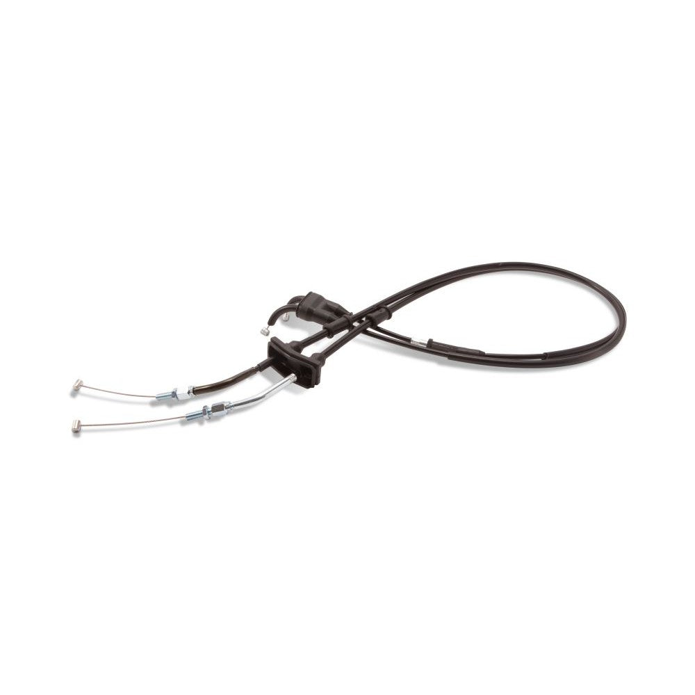 Motion Pro Black Vinyl Throttle Push - Pull Cable Set 05-0430