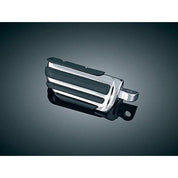 Kuryakyn Chrome Rubber Pilot Footpeg Driver Cruise Pegs Male Mount Pair Harley