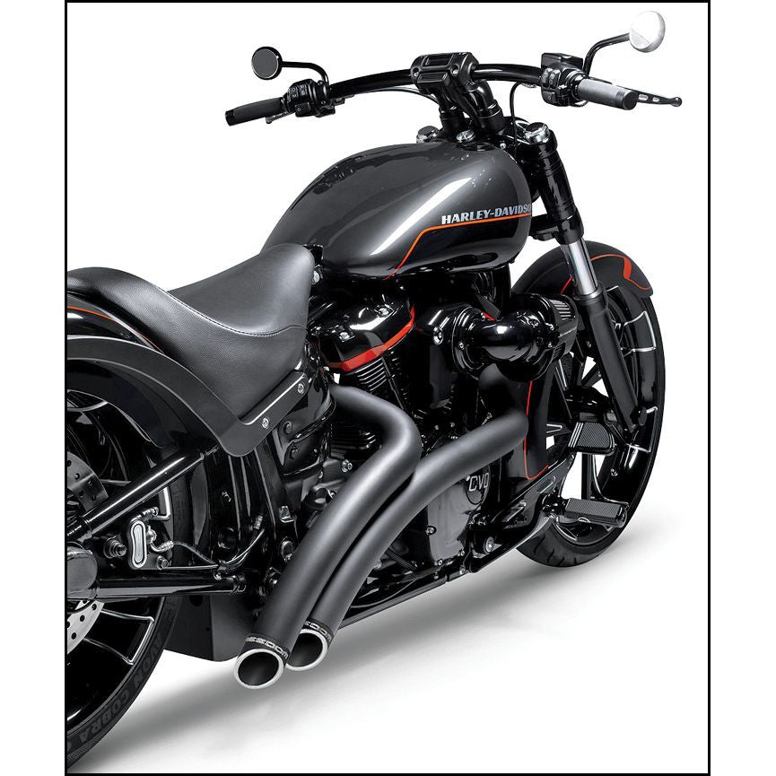 Freedom Performance Radical Radius Exhaust System Black With Black Tip HD00709