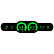 Intellitronix 6 Gauge Bar Sweep Digital Universal Panel DP10004 - Green
