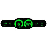 Intellitronix 6 Gauge Bar Sweep Digital Universal Panel DP10004 - Green