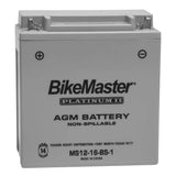 AGM 12V Platinum Battery For Suzuki LT-A500F QuadMaster 2000-2001 Grey