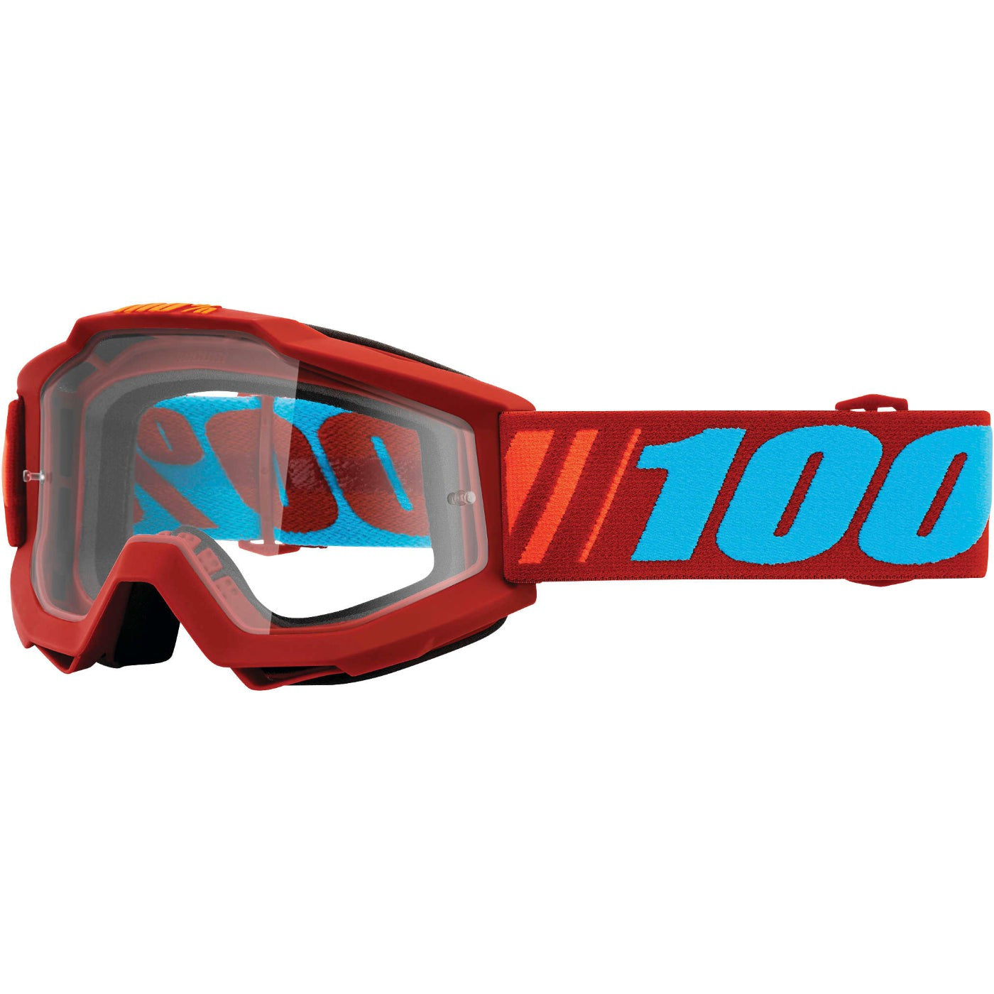 100% Gen1 Accuri Goggles Dauphine with Clear Lens - 50200-346-02