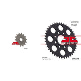 Front & Rear Sprocket Kit for Street HONDA CB250 Nighthawk 1991-2008