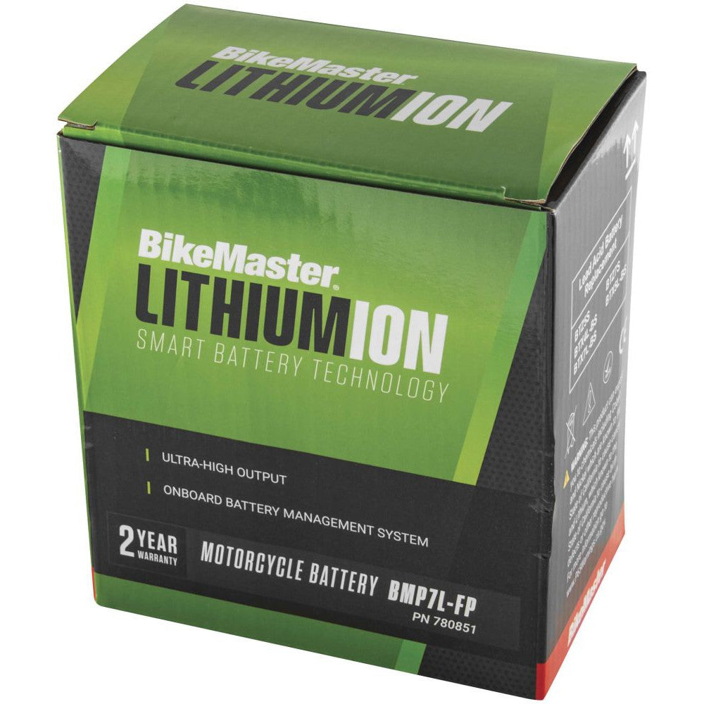 BikeMaster Lithium-Ion 2.0 Battery For Honda NX50M Express SR 1981-1982 Black