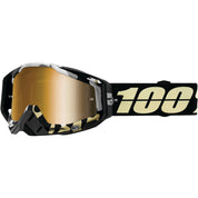 100% Gen1 Racecraft Goggles Ergoflash with Gold Mirror Lens - 50110-336-02
