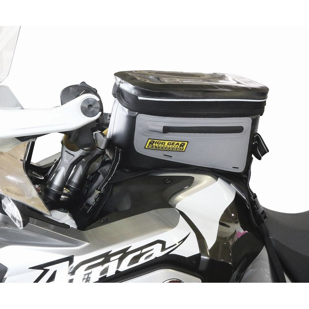 Nelson Rigg Hurricane Adventure Waterproof Tank Bag Grey/Black