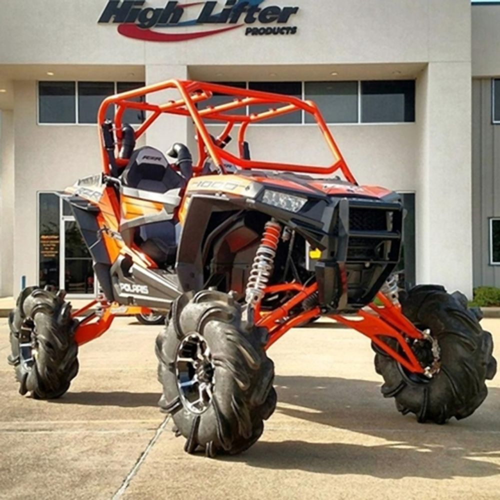 High Lifter Apexx 6" Orange Big Lift Kit with Outlaw RCV Axle For Polaris Models