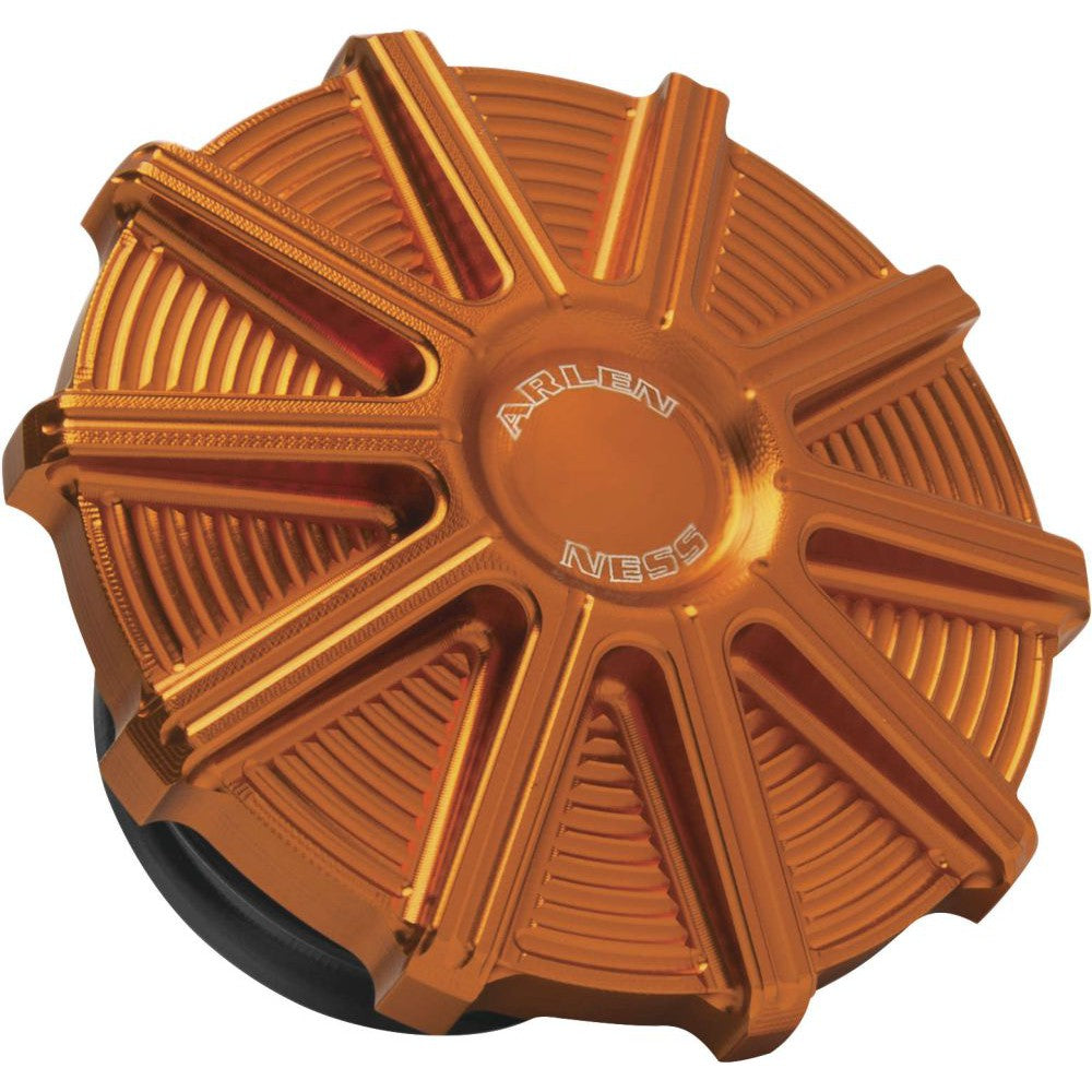 Arlen Ness 10-Gauge Orange Vented Gas Cap 701-005