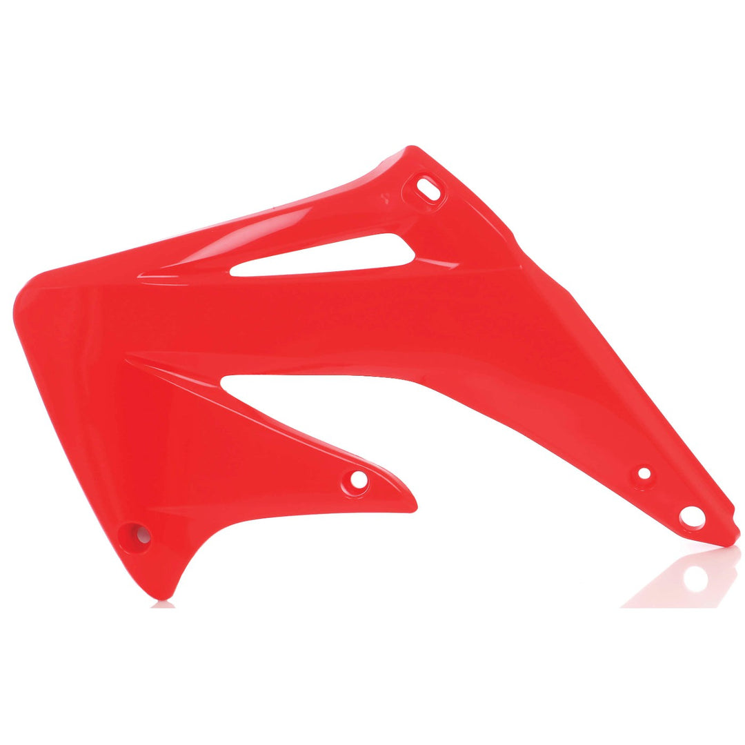 Acerbis Red Radiator Shrouds for Honda - 2071390227