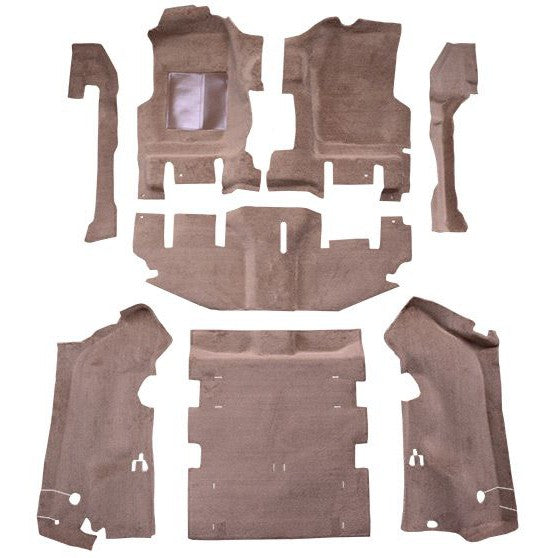 ACC Replacement Carpet Kit For 2003-2006 Jeep Wrangler Short Console with Rocker Panels Complete - CHOOSE COLOR