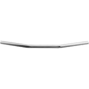 Emgo - 23-92402 - Street Handlebar, Drag Bend (Wide Center) - Chrome