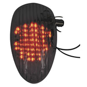 Integrated and Sequential Taillight For Kawasaki VN1600 Vulcan Mean Streak 2004-2006 Clear