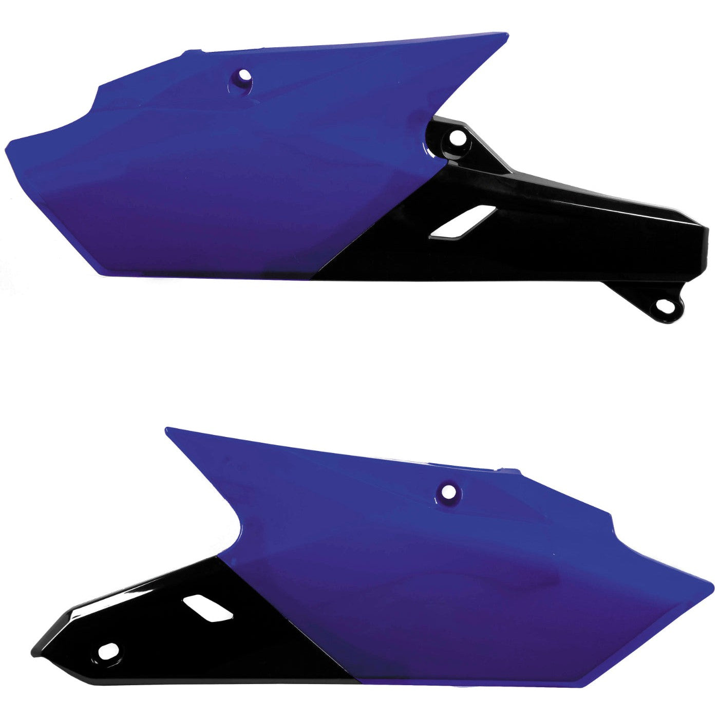 Acerbis Blue/Black Side Number Plate for Yamaha - 2374161034