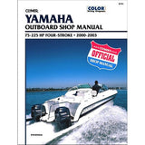 CLYMER MANUAL YAMAHA 4STRK OTBD 72-225HP 00-03