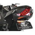 Nuevo eliminador de guardabarros Rage Cycles negro - N400-FE