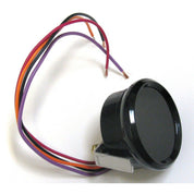 Intellitronix Clock LED Digital in Black Bezel - White