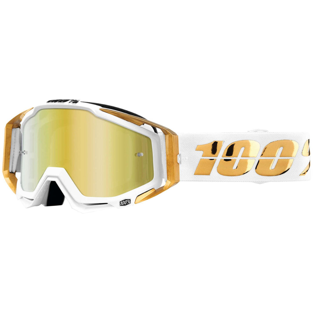 100% Gen1 Racecraft Goggles LTD with Gold MirrorLens - 50110-313-02