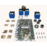 Kit de reconstrucción de cabezal de potencia WSM para Chrysler / Force 120 Hp 4 cilindros 96-00 .040 más