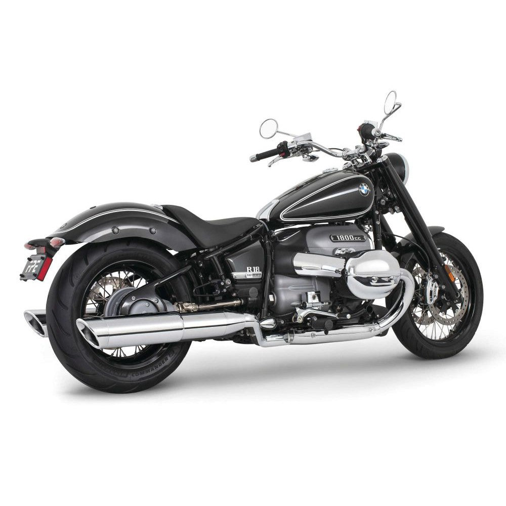 Freedom Performance 4.5" Slip-On Exhaust Slash Cut Chrome Chrome Tip For BMW R18 2021