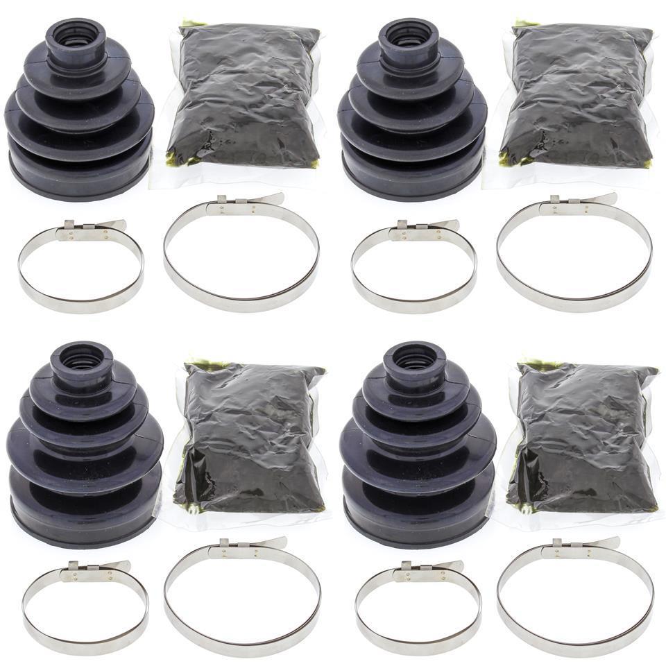 Complete Front Inner & Outer CV Boot Repair Kit Suzuki LT-A500F Vinson 2006-2007