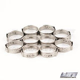 WSM Oetiker Hose Clamp 019.4mm-022.6mm 10 Pack 13-162-56