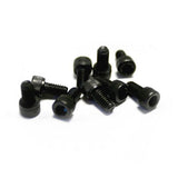 Big Gun 1/4" x 20 Black Base Plate Allen Screws - Socket Head Pack of 4 40-S007