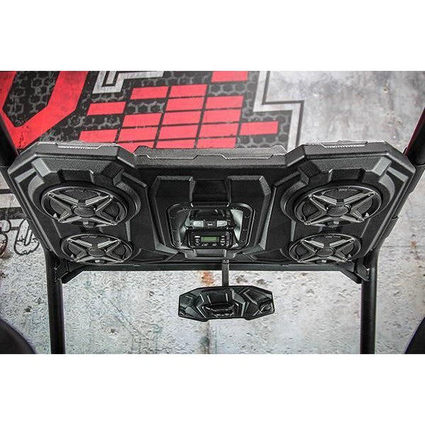 SSV Works Bluetooth Overhead Sound System With Front 6.5" Kicker Speaker Pods