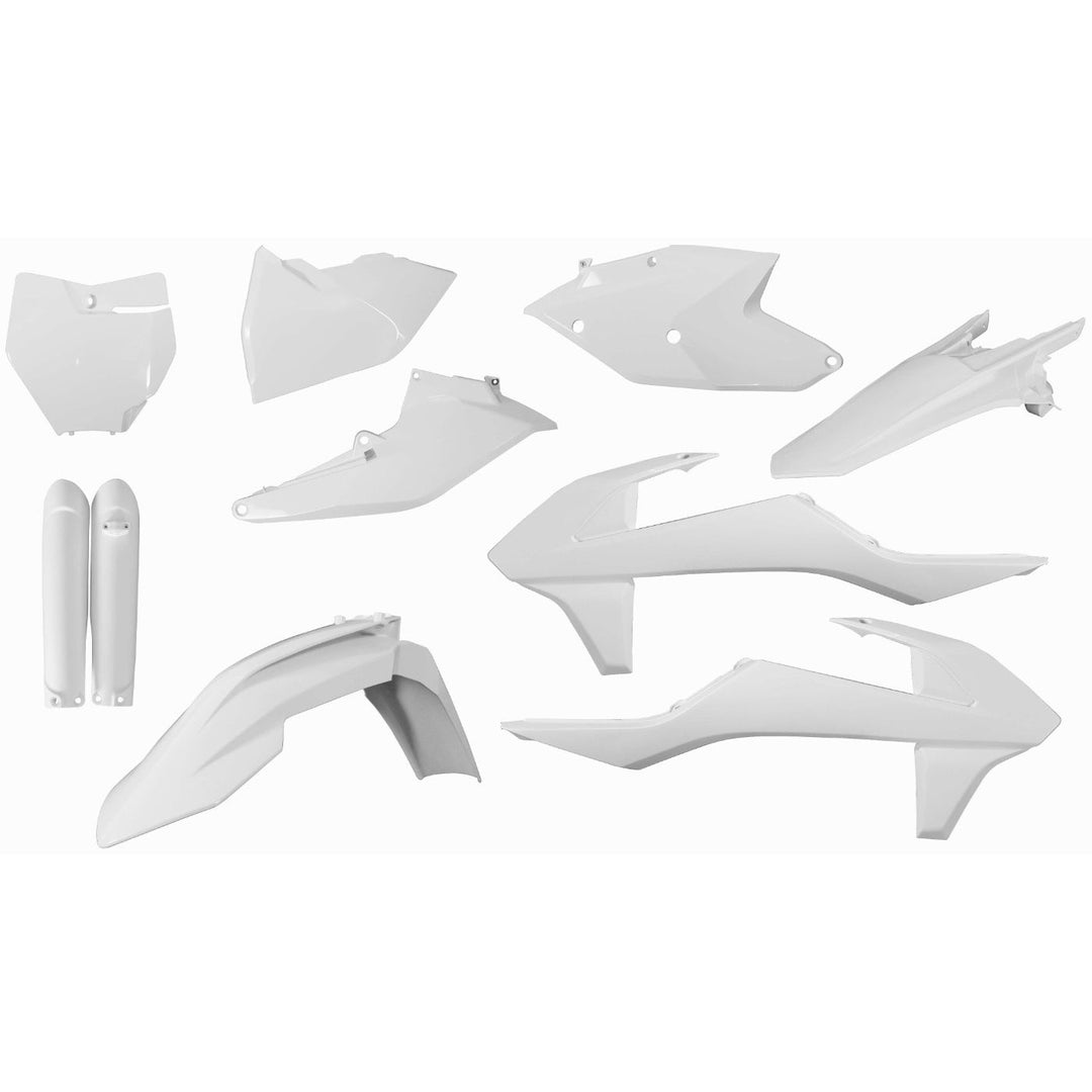 Acerbis White Full Plastic Kit for KTM - 2421060002